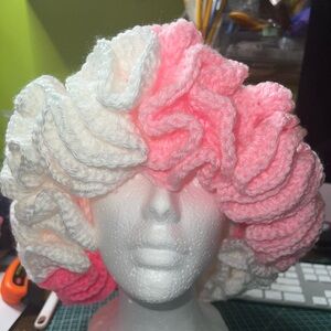 Crochet Ruffles Hat